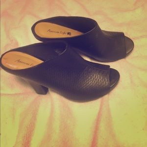 MERMAID look heeled sandals