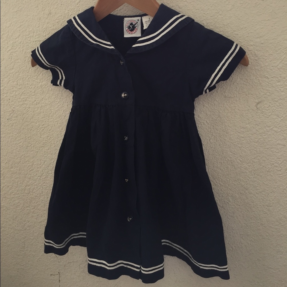Girl's sailor dress size 4