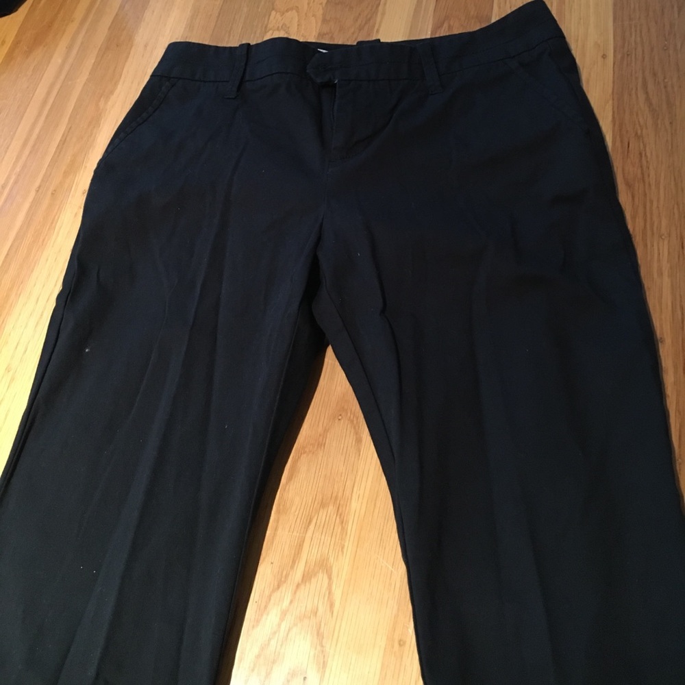 Business causal black pants for women