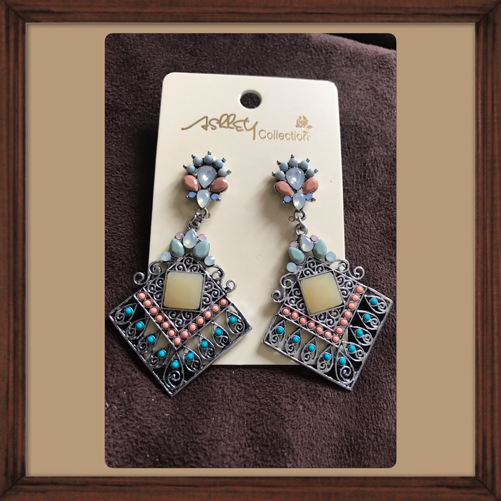 Colorful earrings
