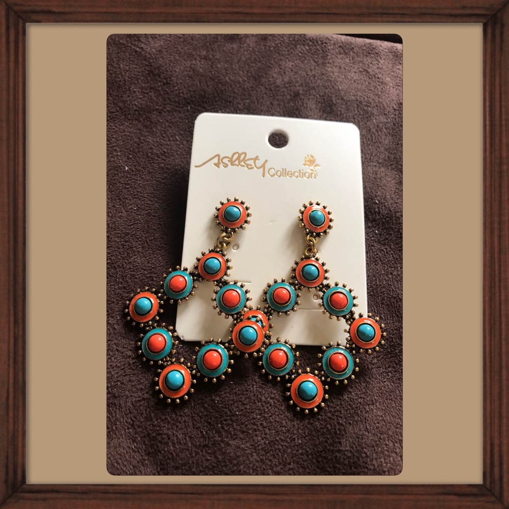 Colorful earrings