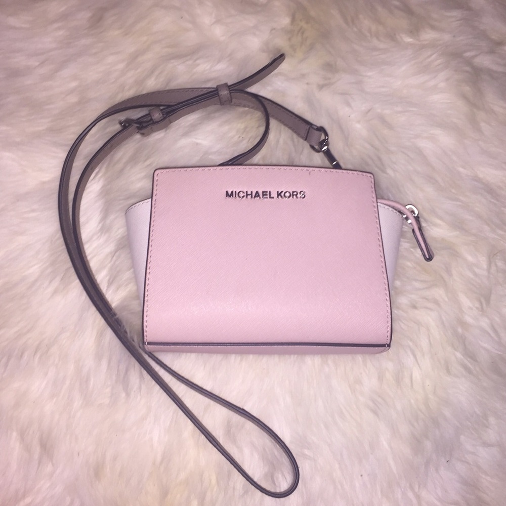 Pink Michael Kors Crossbody Bag