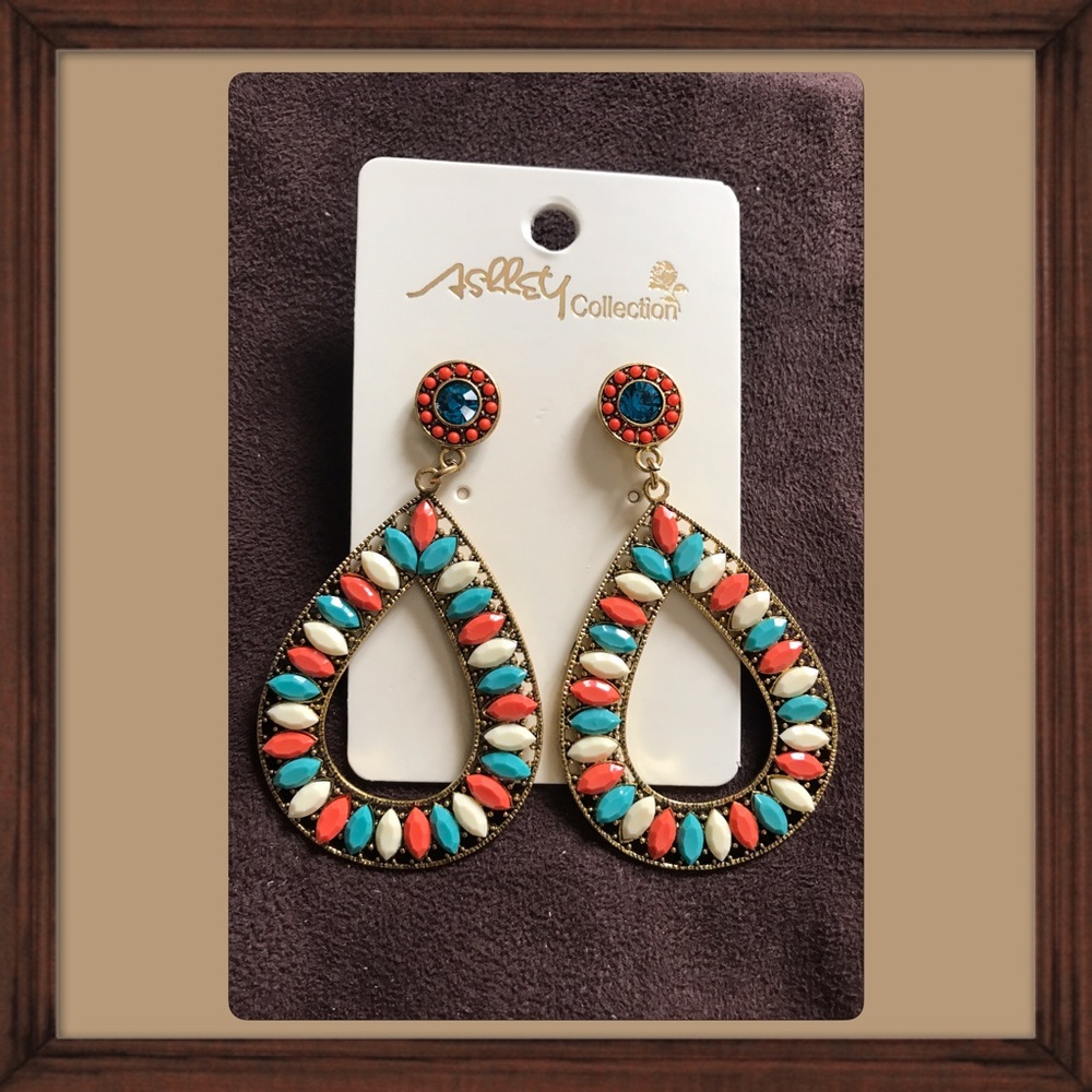 Colorful earrings