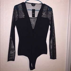 Sexy mesh bodysuit
