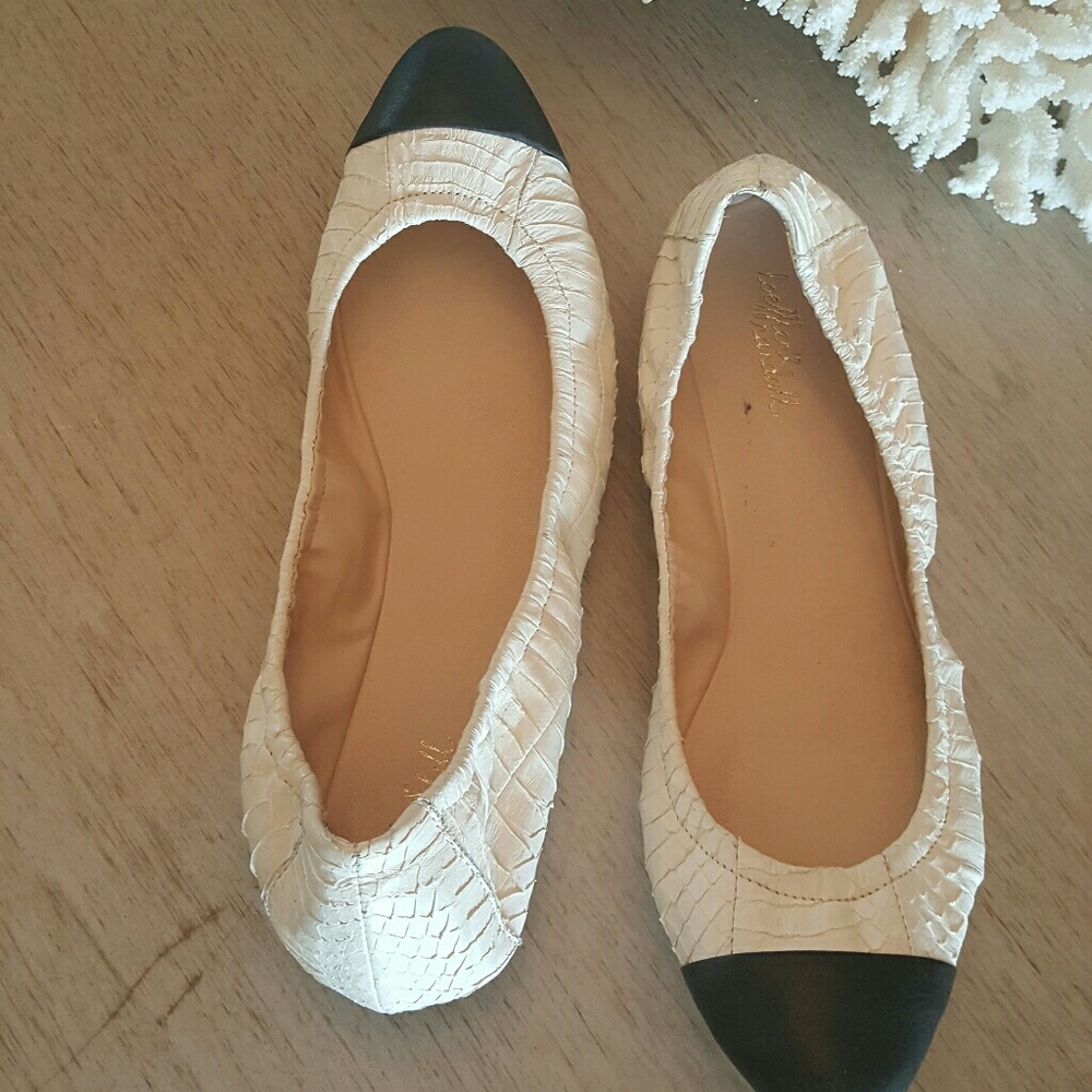 Loeffler Randall Ostrich Color Block Flats