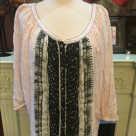 Free people batwing blouse - Picture 2 of 5