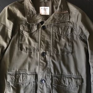 Abercrombie Mens Green Jacket