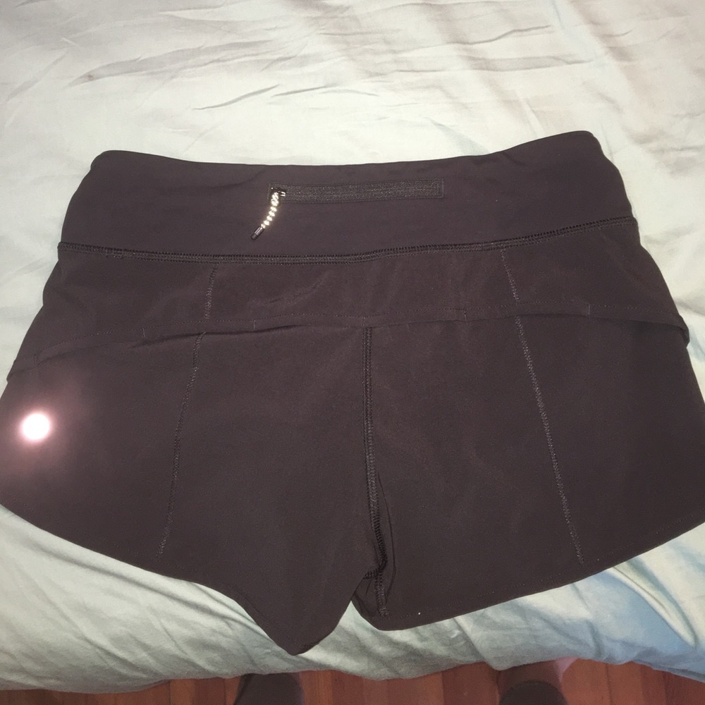Lululemon speed shorts