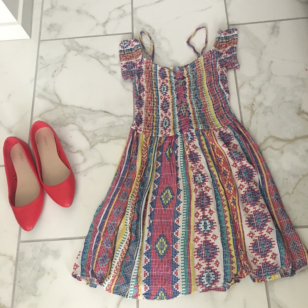 Off the shoulder dress