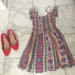 Off the shoulder dress