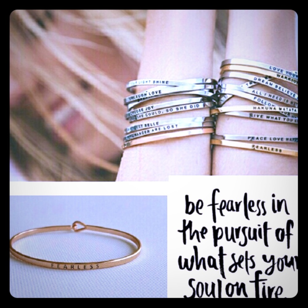 -LAST 1!!!! Fearless bracelets