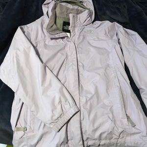 Girl's XL Lilac Northface Rain Jacket
