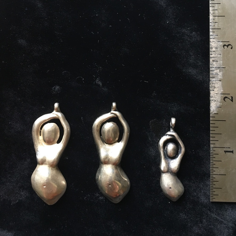 Pure Silver Woman Pendant