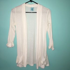 White Cardigan