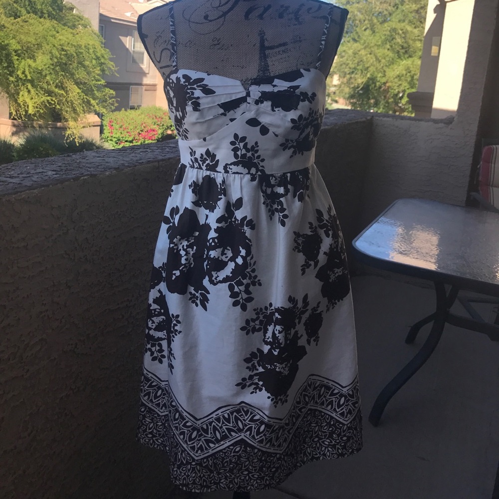 Floral print dress