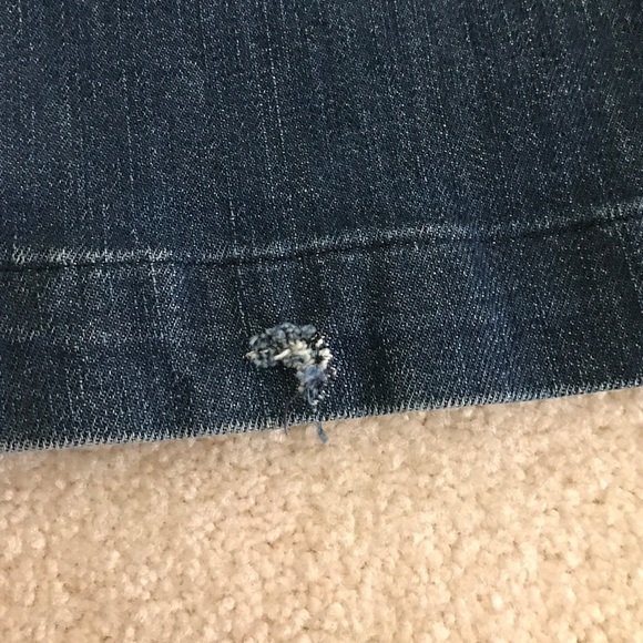 7 for all mankind famous dojo wide leg denim sz 27 - Picture 3 of 4