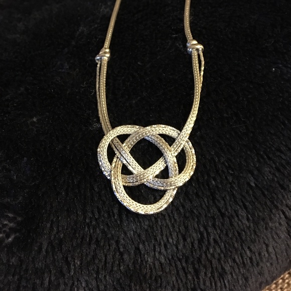 Sterling Silver Celtic Knot Necklace - Picture 1 of 5