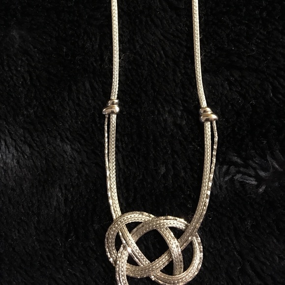 Sterling Silver Celtic Knot Necklace - Picture 3 of 5