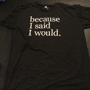 soft, extremely comfortable t-shirt