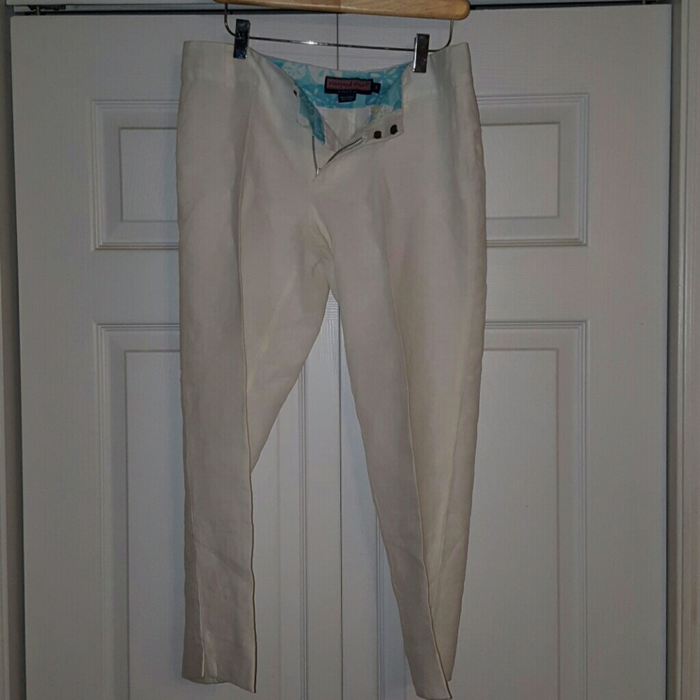Vineyard Vines Linen Capris
