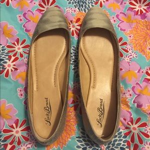 Lucky Brand Snakeskin Flats