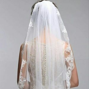 1yard Wedding Lace Edge Veil