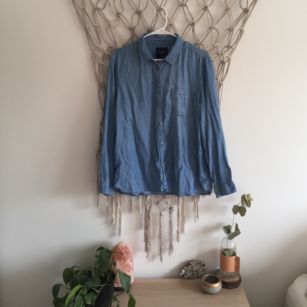 AEO Chambray Shirt