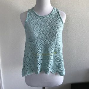 Pins and Needles crochet top