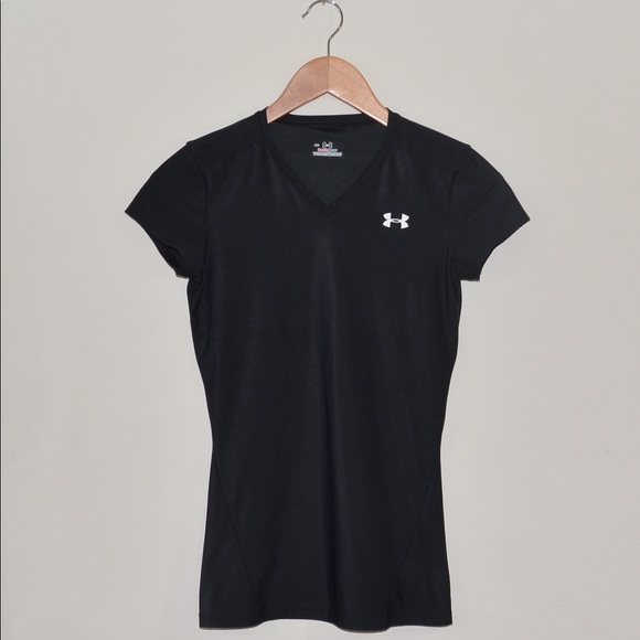Under Armour Tops - Under Armour M Black Heat Gear Compression Top