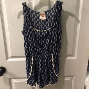 Girls sleeveless Romper size 12