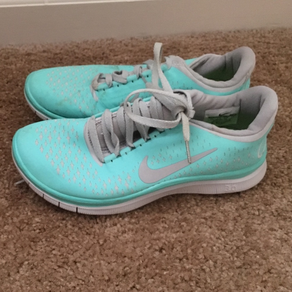 Nike Free RN Tiffany Blue Women's Size 7