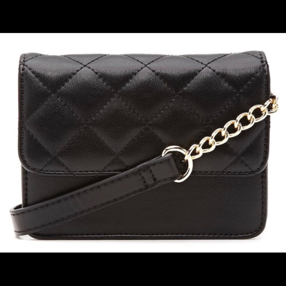 Faux Leather Quilted Fanny Pack