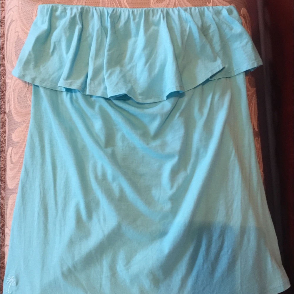 Lilly Pulitzer strapless top