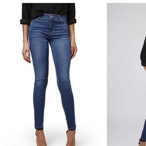 Topshop Ankle Skinny Jeans - Leigh
