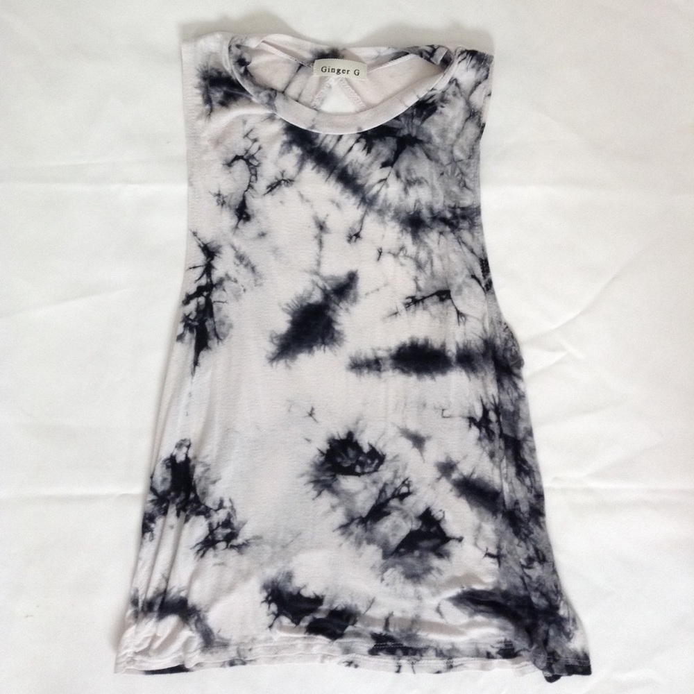 Ginger G tie-dye muscle Tee
