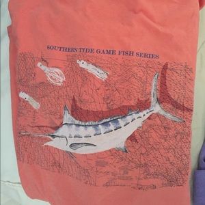 Coral Southern Tide short sleeve Med T-shirt