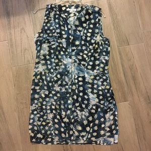 CAbi Blue Avery Sheer Tunic