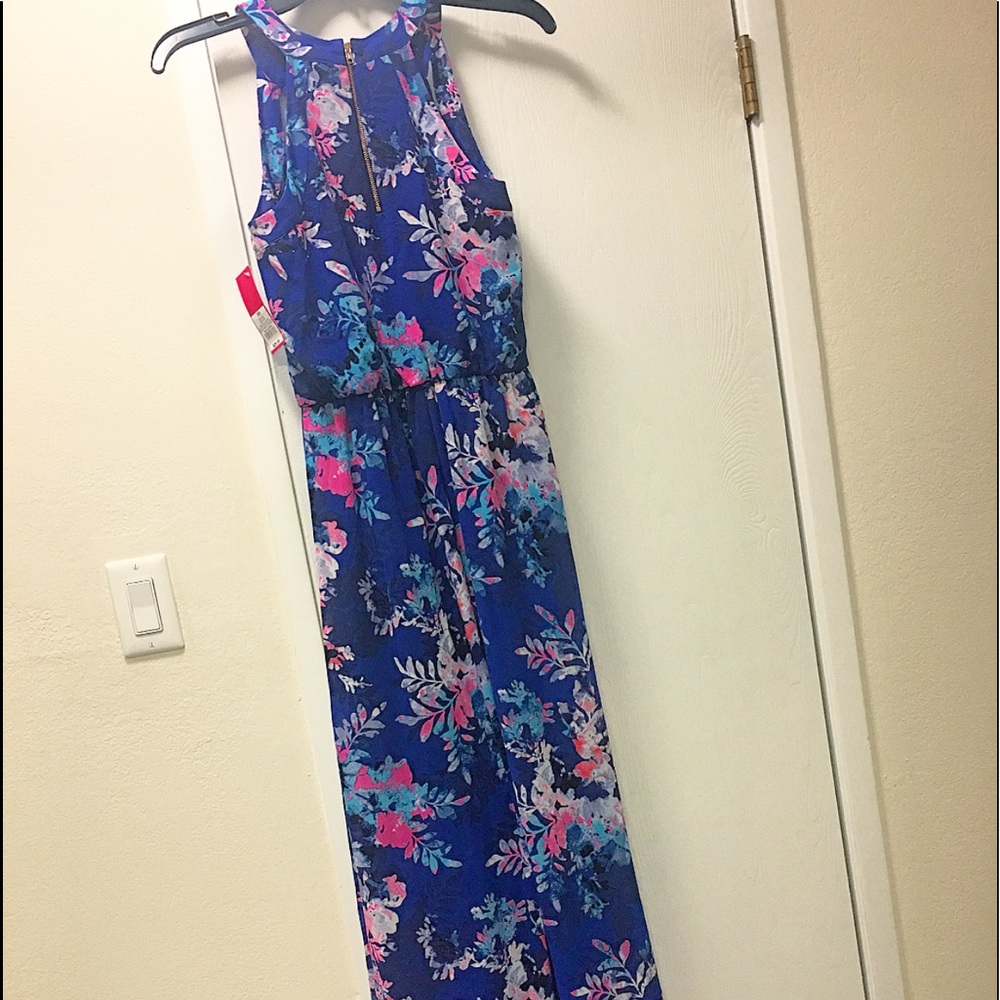 Floor Length Floral Maxi Dress