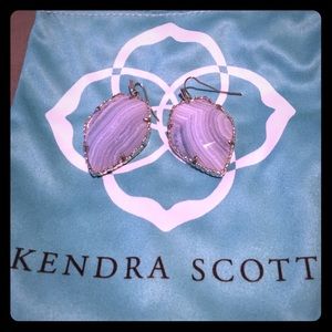 Blue Lace Agate Corley earrings