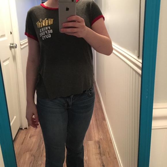 Fries before guys shirt - Picture 2 of 3