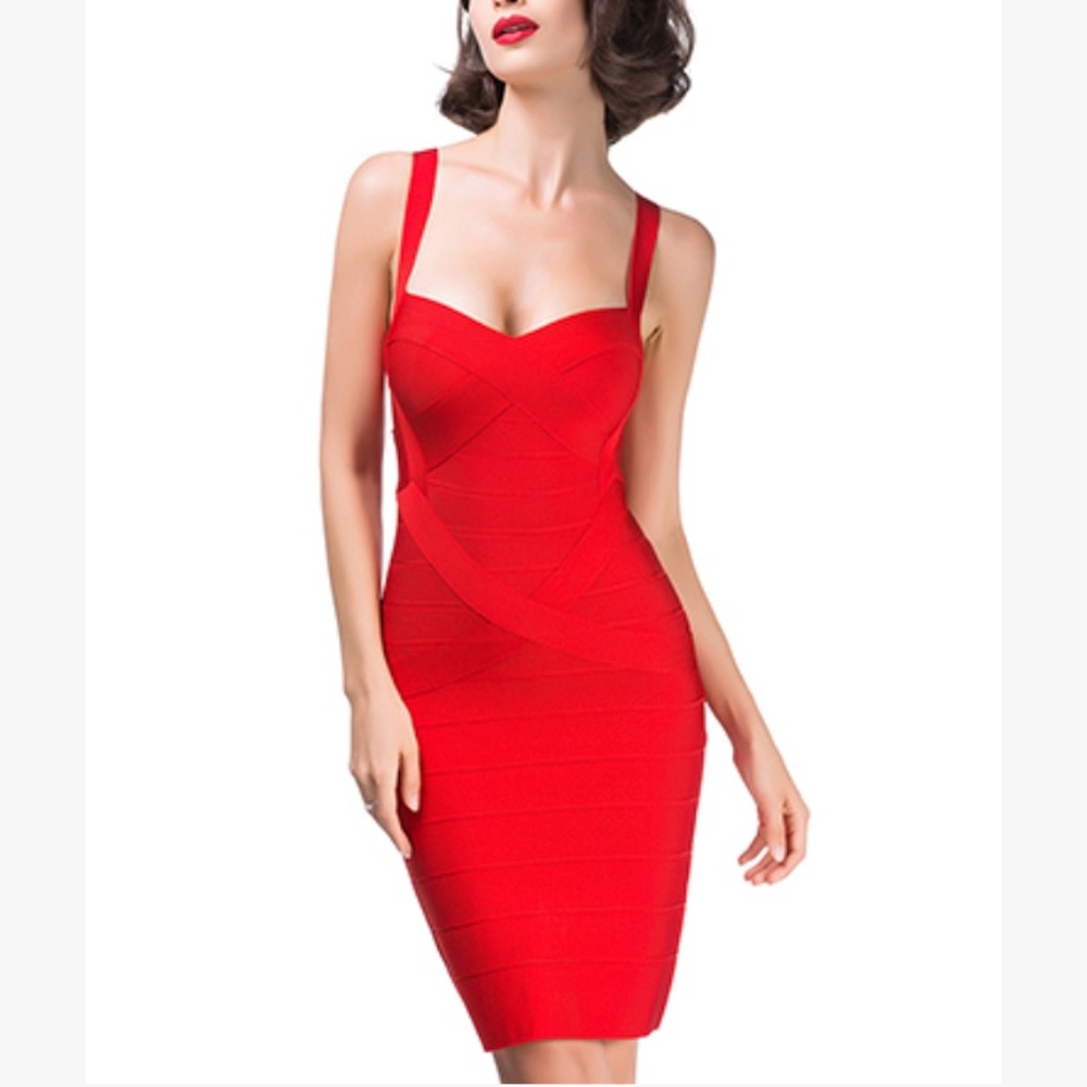 Red Bandage Dress size Small