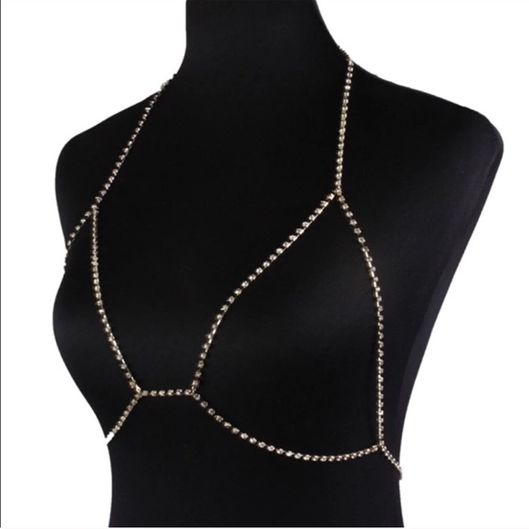 ✨Rhinestone Bra Chain✨ one left!! - Picture 5 of 5