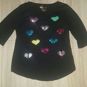 Girls hi/low top 10/12