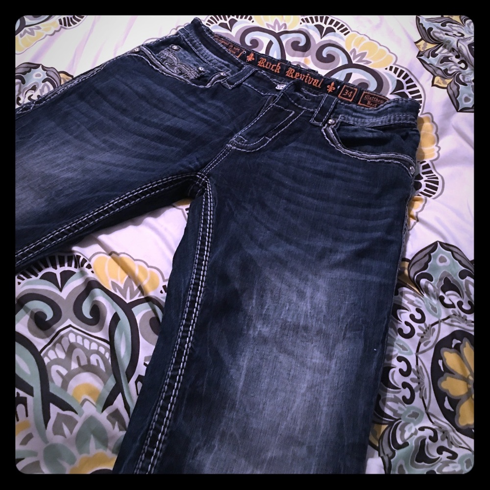 Men's Rock Revival Jeans