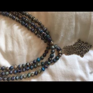 Akola Project 3 strand necklace