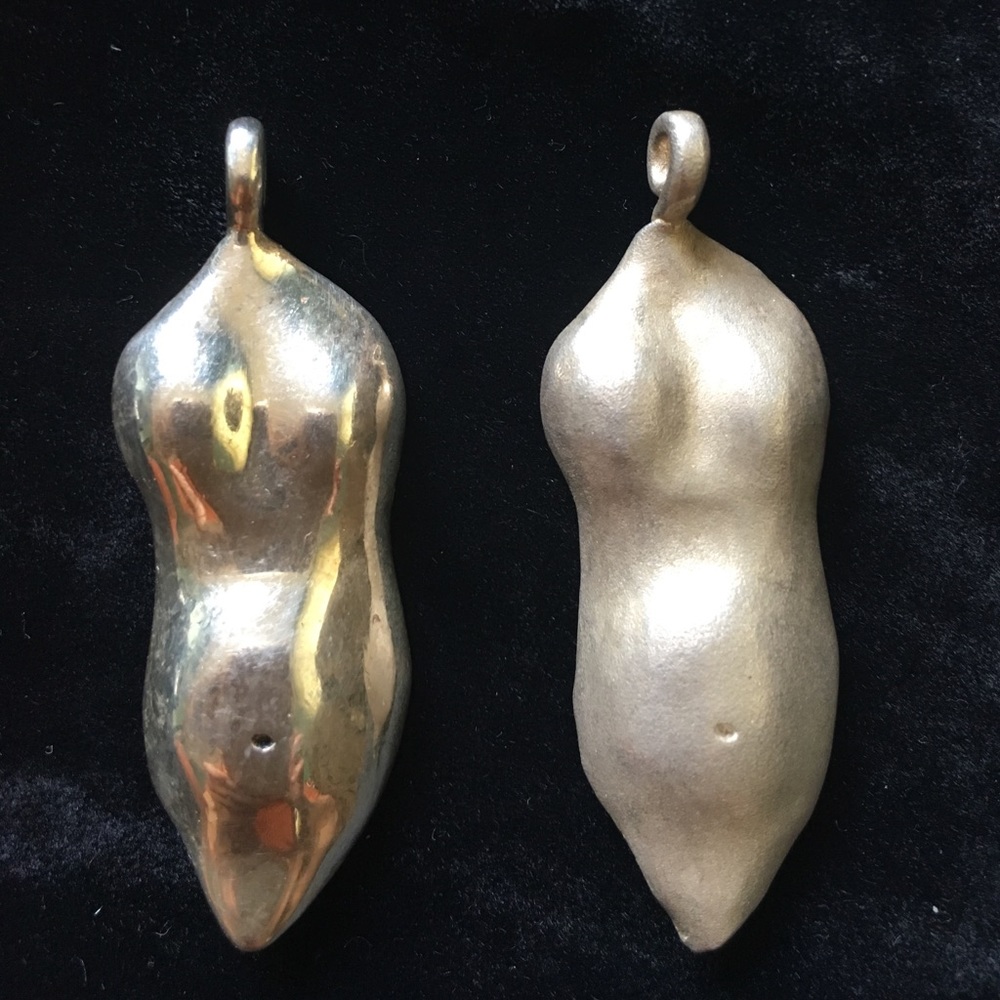Pure Silver Woman - Goddess Pendant