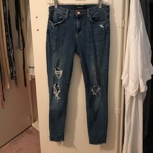 J brand cropped skinny. Style: Fury. Size 27