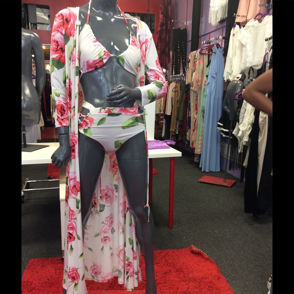Swimsuit and Duster SOLD