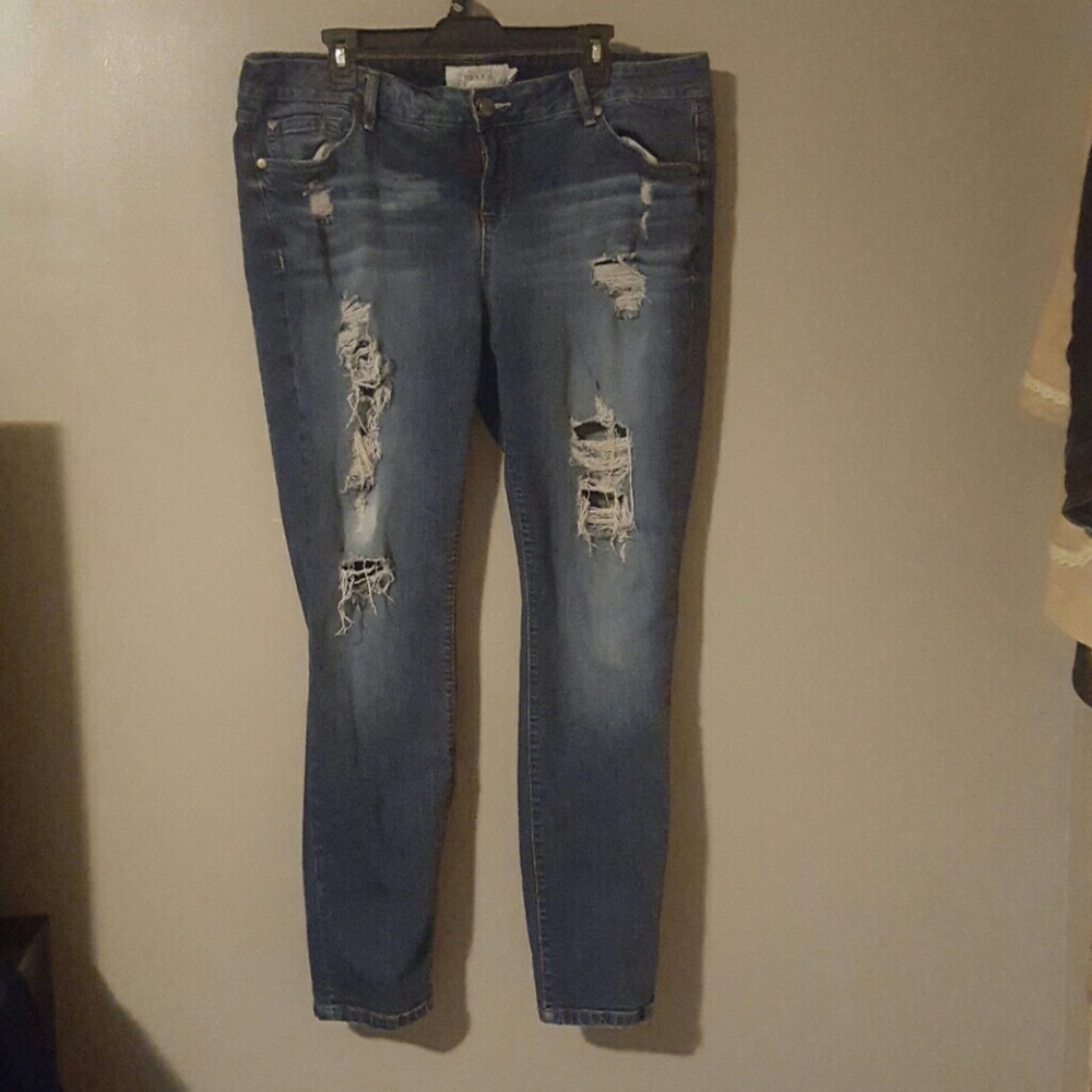 Torrid Destruction Jeans