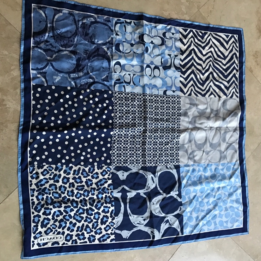 Coach Signature Square Scarf